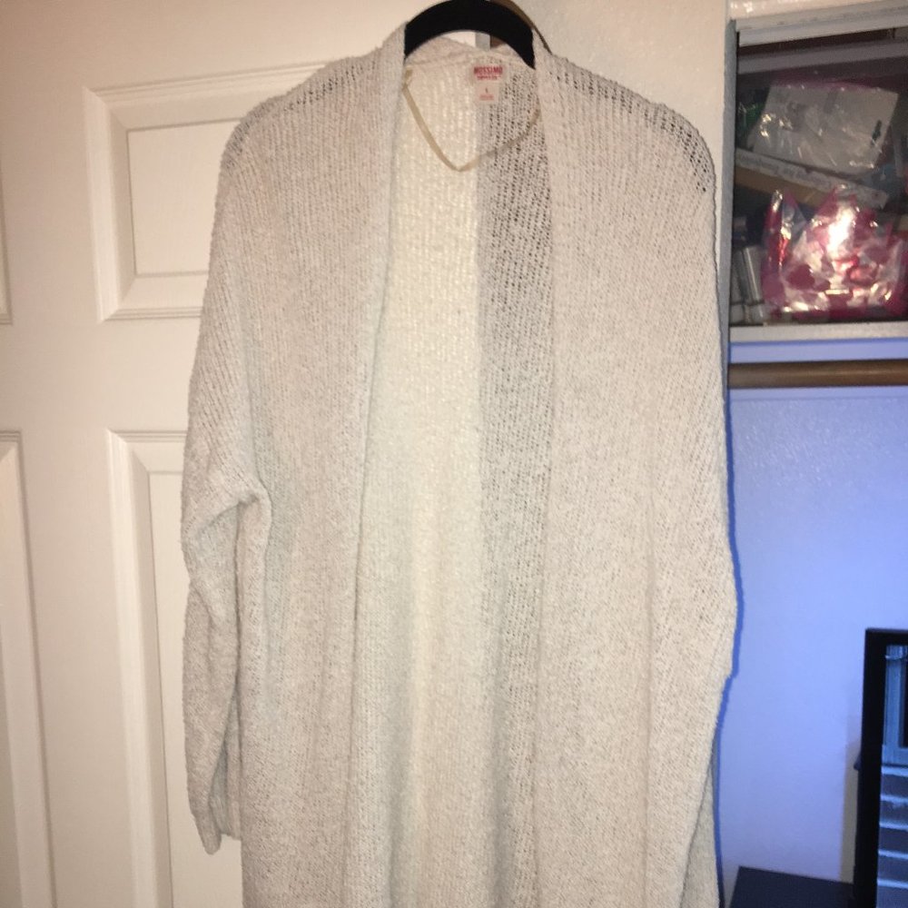 Mossimo Supply Co. Cream Cardigan